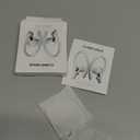2 Pairs AirPods Ear Hooks for AirPods Pro 2, AirPods Pro, AirPods 4, 3, 2 & 1, Upgraded Anti Slip Sports Clip Hooks for AirPods 1, 2, 3, 4,Pro, Pro 2  Transparent