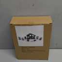 Small Nativity Set Figurines, Resin Mini Nativity Scene for Christmas Indoor, Holy Family Statue Figurines Christmas Decorations for Tabletop Holidays Home Decor, 11PCS (Off White)