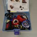 Bey Battling Top Burst Gyro Toy Set 4 Spinning Tops 2 Launchers Combat Battling Game with Portable Storage Box Gift for Kids Children Boys