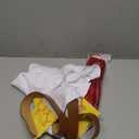 xianhsuxo 4PC Women's Adult Girls Cowgirl Costume Shirt Hair Bowtie Set Cosplay Outfit Cosplay (S)