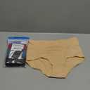 wirarpa Women's Cotton Underwear High Waisted Ladies Panties Full Coverage Briefs 4 Pack (Regular & Plus Size) XL