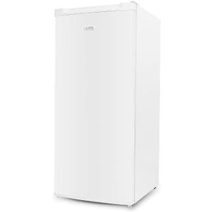 Commercial Cool Upright Freezer, Stand Up Freezer 5 Cu Ft with Reversible Door, White