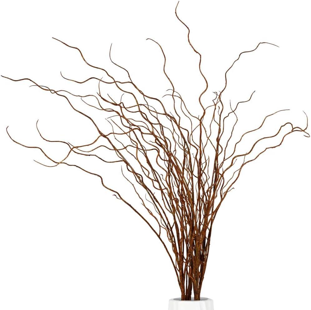 Artificial Plants Faux Greenery Eucalyptus Stems,Faux Branches for Vase Filler,Artificial Ficus Twig Branches Stems for Shop Garden Office Home Dcor (6, Stems02)