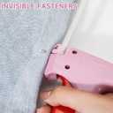 Stitch Gun for Clothes, Tagging Gun for Clothing, Micro Handheld Tag Gun Quick Stitch Sewing Gun, Portable Quick Clothing Fixer Hemming Tool Includes 6 Needles and 1000 Black White Fasteners