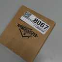 HOMOTEK 2-3/4 Inch Square Recessed Sliding Closet Door Finger Pulls, Inner Dia 2-1/8 Inch(54mm) Stainless Steel Flush Handles for Pocket, Bypass Door, Barn Drawer Pulls(Black, 2 Pack)