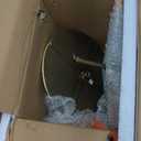 Metal Martini Cocktail Table, Antique Brass