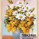 GULETHUN 18x24 Picture Frame, Natural Wood Poster Frame, Home Decor Natural Gallery Frames, Horizontal or Vertical Format, Sturdy, Plexiglass, Large Wall Decor, for Photos, Artworks, Posters