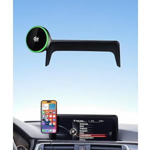 Qi2.2 Max 25W Fast Wireless Car Charger Phone Holder for 2012-2018 BMW 3 Series /2014-2020 4 Series/2014-2021 2 Series 8.8-Inch Screen, Magnetic Phone Mount Compatible with MagSafe