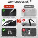 Extra Large travel duffel bag with Strong Handles, Waterproof duffel bag, Durable Zippers, Extra Large Storage Totes for Space Saving and Moving Supplies
