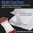 2 x Shoe, Sneaker, Suede & Leather Cleaner Wipes Premium Wipes for Dirt, Stains, Scuffs & Care for All Footwear