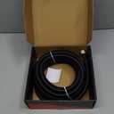 EVIL ENERGY 10AN PTFE Fuel Hose Line, AN10 Fuel Line E85 Nylon Braided 20FT Black