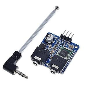 76-108MHZ 5V TEA5767 FM Stereo Radio Module + Cable Antenna