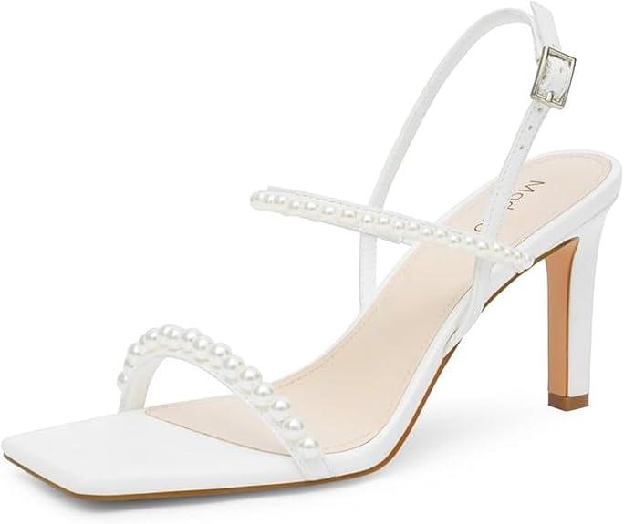 Modatope Womens Sandals Open Toe Strappy Sandals Ankle Strap High Heel Sandals for Women (7.5) Modatope Womens Sandals Open Toe Strappy Sandals Ankle Strap High Heel Sandals for Women (7.5)