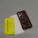 MYY Cute Phone Case for iPhone 17 Pro Case, [with 2X Screen Protector] Amber Leopard Full Camera Protective Slim Shockproof Cool Trendy Aesthetic -Brown Leopard