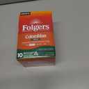 Folgers Colombian Decaf Coffee, Medium Roast, Keurig K-Cup Pods, 10 Count Box