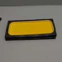 Ceramic Bathroom Tray,Kitchen Sink Organizer Tray,Cosmetics Holder,Vanity Trays,Candle Tray,Dessert Plate,Simple Style Rectangle Tray for Dessert Fruit Jewelry Perfume Soap Succulents Plant (Yellow)