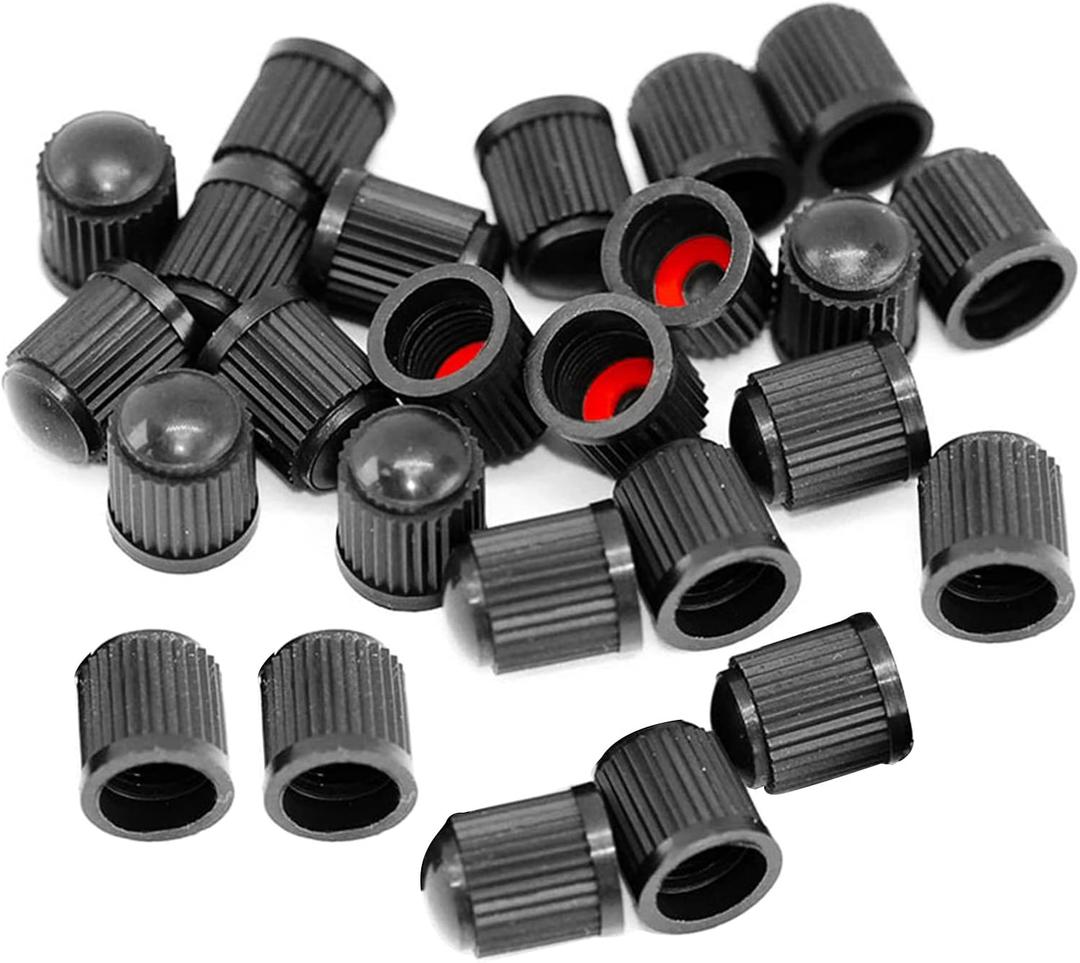 3 x Car Wheel Anti-Rust Tire Valve-Stem Caps Decor Gag Motorcycle Anti-Theft Airtight Sealing Covers 25pcs
