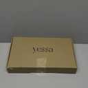 YESSA 1920s Mens Costume,1920 Mens Outfit,Roaring 20s Costumes for Men,1920s Hat Vest Pocket Watch Suspenders Tie (XX-Large)