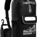 IDRYBAG Dry Bag Backpack Waterproof Floating 20L/30L/40L, Dry Bags Waterproof Backpack for Men, Dry Sack Waterproof Bag (Black) 20L