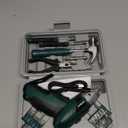 Hi-Spec 3.6V Cordless Electric Screwdriver Set with Interchangeable Bits, Green