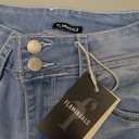 Flamingals Distressed Bootcut Jeans for Women Low Rise Jeans Ripped Flare Jeans Denim Pants XS