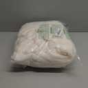 BEDELITE Fleece Throw Blanket for Couch - 300GSM Soft & Warm Fluffy Cream White Blanket, Decorative and Giftable Striped Blankets for Women, Men, 50"x60"