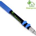 EVERSPROUT 1.5-to-3 Foot Telescopic Extension Pole | Lightweight Sturdy Aluminum Handle | Easy to Use Flip-Tab Lock Mechanism | Twist-On Metal Tip Works for Squeegee, Duster, Paint Roller (Pole only)