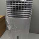 AEROZY Windowless Portable Air Conditioner, 24.4" Small Evaporative Air Cooler for Room No Window, 3-Speed Settings, 4 Modes, 7H Timer, Remote Control, 4 Ice Packs, Quiet AC Unit for Bedroom, White