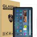 [2 Pack] TDA Screen Protector for Amazon Fire Max 11 Tablet (13th Generation, 2023 Release) Tempered Glass High Definition Clear Shield, Anti-Scratch, 9H Hardness Screen Cover [Stylus Pen Compatible]