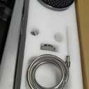 Tearel 9 Inches Rainfall Shower Head and Handheld Showerhead Combo Shower System with Slide Bar, Chrome