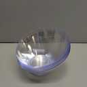 Goodluck 12 Pack Clear Plastic Serving Bowls for Party - 20 OZ Angled Disposable Serving Bowls for Wedding Party Chip, Candy, Salad & Fruit