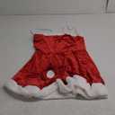 Avidlove Christmas Dress Santa Clause Outfit Mini Dress Casual Swing Dress with Santa Belt (Large, Red)