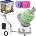Yarn Winder, Electric Yarn Ball Winder for Crocheting, Efficiently Cake, Automatic Spinner Wool for Knitting Enthusiast