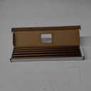 Tilingview 10-Pack Peel and Stick Tile Trim for Backsplash – 12" Self-Adhesive PVC Molding Edge, Decorative Pencil Tile Edging for Walls (Bronzer)