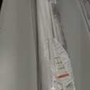 Reinforced 28 Inch Tall Retractable Baby Gates for Dogs - Easy Step Over, 100" Extra Wide Baby Gate with Support Rods, Indoor Mesh Dog Gates for The House Outdoor Retractable Gate Small Pet Gate/White