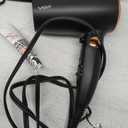 VGR Dual Voltage(100~250V) Travel Hair Dryer with European Plug Adapter for International Travel, Portable Hair Dryer with Concentrator Nozzles