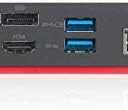 Lenovo ThinkPad Hybrid USB-C Dock US (40AF0135US) with USB Type-A Adapter + ZoomSpeed HDMI Cable (with Ethernet) + Starter Bundle