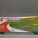 MISCO TOYS Croquet Foam Play Set (Indoor/Outdoor) 2-4 Players