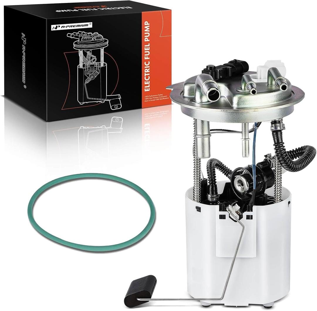 A-Premium Electric Fuel Pump Module Assembly with Pressure Sensor Compatible with Chevrolet Tahoe & GMC Yukon & Cadillac Escalade 2004-2007, 4.8L 5.3L 6.0L 6.2L, Gas Only, 3 Tube Ports A-Premium Electric Fuel Pump Module Assembly with Pressure Sensor Compatible with Chevrolet Tahoe & GMC Yukon & Cadillac Escalade 2004-2007, 4.8L 5.3L 6.0L 6.2L, Gas Only, 3 Tube Ports