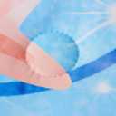 URBONUR 6Pcs Gradient Mermaid Bedding Set Twin Size Colorful Scales Light Blue Purple Comforter with Sheet Set Lightweight Kids Girls Bed in a Bag