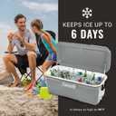 Coleman Classic Series Insulated Portable Cooler, Leak-Resistant Outdoor Hard Cooler Keeps Ice up to 5 Days, 52/70/120/150 Quart, 150qt