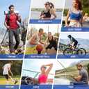 Arm Sleeves for Men Women Upf 50 Compression Arm Sleeve for UV Blocking Protection (Style 01-5 Pcs : 5-black)