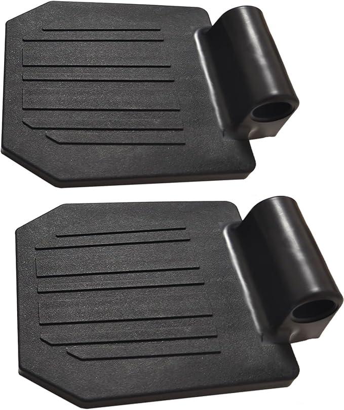 Universal Footplate for The Wheelchair, Transport Chair Footrest Elevating Leg Rests Replacement Parts for Standard Wheelchair Repair Parts