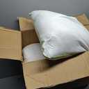 viewstar Bed Pillows Standard Size Set of 2, Hotel Quality Cooling Down Alternative Gusseted Pillows for Side, Back, or Stomach Sleepers, Green