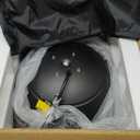 Electric Outdoor Heater, 1500W Hanging Ceiling Mounted Infrared Patio Heater for Outdoor Use, Waterproof Electric Heater for Porch, Balcony, Garage, Adjustable Height, Black