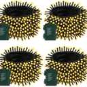 4 Pack Battery Operated Christmas Lights with Timer, 132FT 400 LED Waterproof Battery Twinkle Light, 8 Modes Green Wire Fairy Light for Indoor & Outdoor Bedroom Tree Christmas Decorations (Warm White)