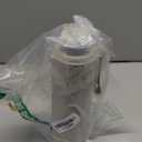 Ello Syndicate 20oz Reusable Glass Water Bottle with One-Touch Leak Proof Flip Lid, Protective Non-Slip Silicone Sleeve, Carry Loop for Coffee, Tea and Water, BPA-free, Dishwasher Safe, Sand