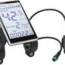 VGEBY Electric M5 LCD Panel Screen, 5 Pin 24V-60V Universal E Scooter & Bike LCD Display Meter, Easy Install, ABS Material, Cycling Computer Accessory