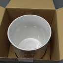 Comfify Large Ceramic Kitchen Utensil Holder with Vintage Farmhouse Floral Pattern – Elegant White Decorative Crock for Countertop Organization – Organizer for Tools, Spatulas, Spoons & More