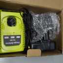 Energup 2Pack 18Volt P102 Replace for Ryobi 18V Batteries and Charger Combo 3.5A, for 18 Volt ONE Plus P103 P104 P105 P107 P109 P190 P191 P122 for Ryobi 18v Lithium Battery